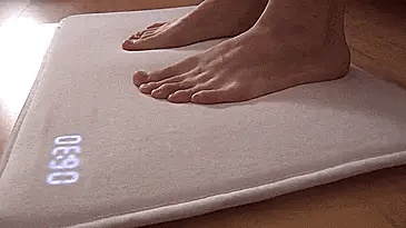 Luxora Smart Rug Carpet Alarm Clock | Soft Alarm for Heavy Sleepers