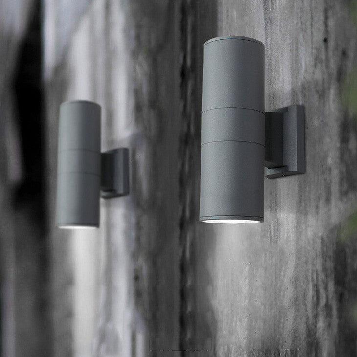 Royaleva Aluminum Outdoor Wall Lamp With Led, Premium Exterior Lighting For Garden, Terrace And Driveway