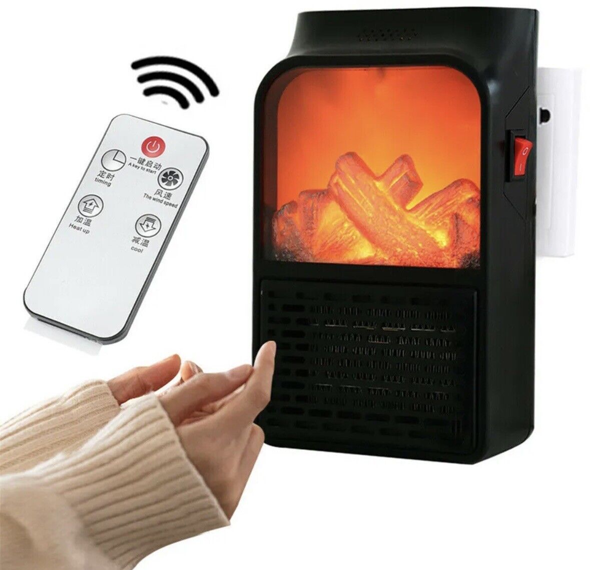 Royaleva Portable Electric Plug In Home Indoor Room Space Heater 9000W