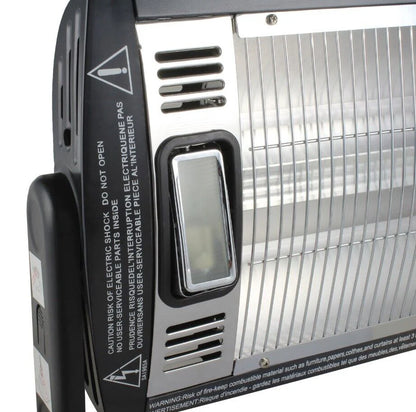 RoyaleGlow Wide Range Outdoor Electric Wall Mounted Infrared Patio Heater