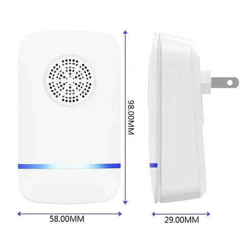 Royaleva Wide Range Ultrasonic Mice Pest Rodent Repellent Deterrent 6 PCS