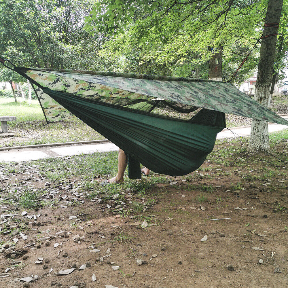 Royaleva Portable Two Person Outdoor Traveler Camping Hammock Tent With Canopy