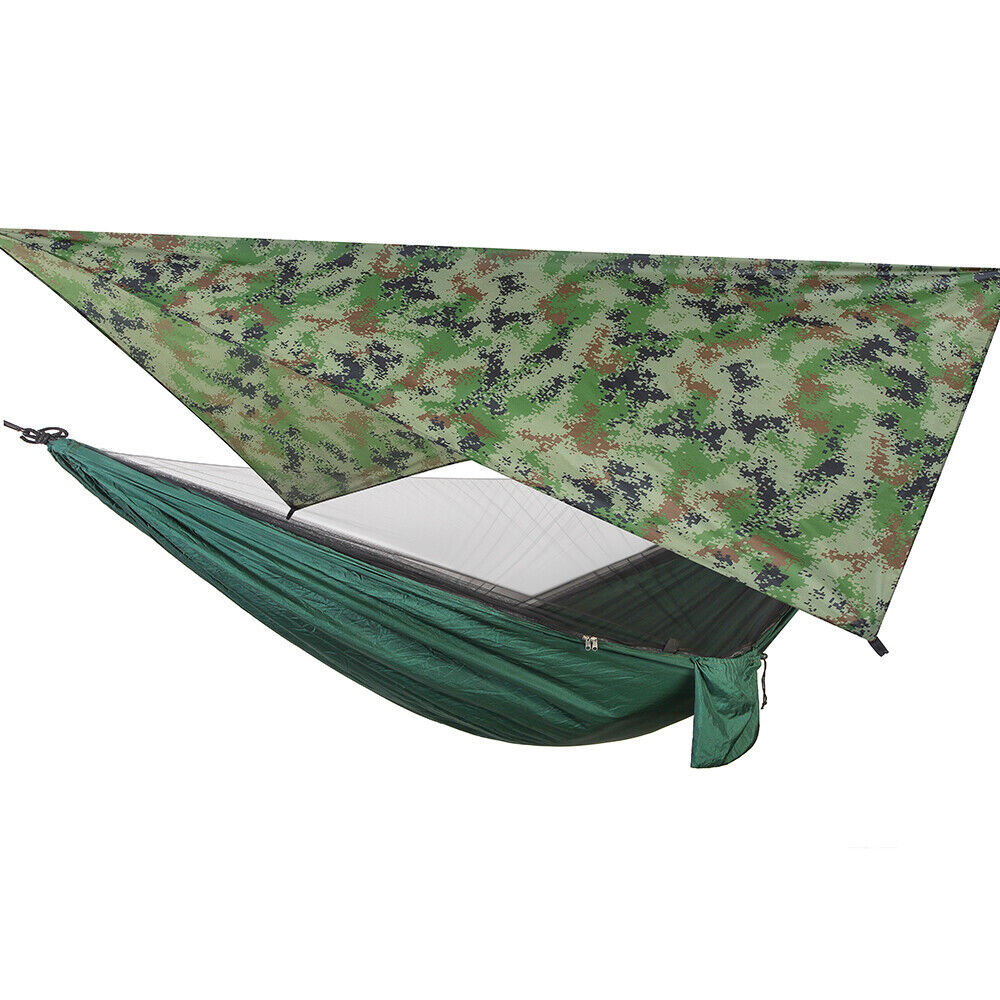 Royaleva Portable Two Person Outdoor Traveler Camping Hammock Tent With Canopy