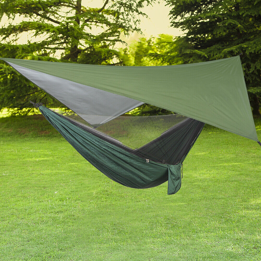 Royaleva Portable Two Person Outdoor Traveler Camping Hammock Tent With Canopy