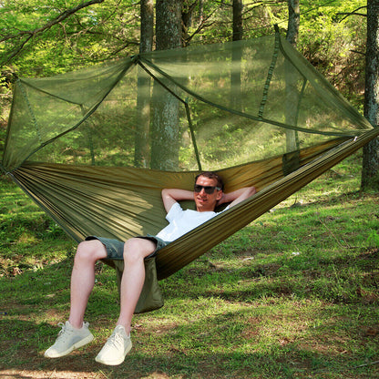 Royaleva Portable Two Person Outdoor Traveler Camping Hammock Tent With Canopy