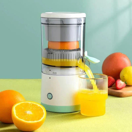 RoyaleGlow Portable Wireless Electric Fresh Orange Citrus Squeezer Juicer