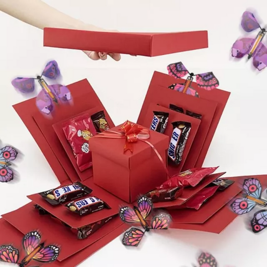 Royaleva DIY Valentine's Day Magic Butterfly Photo Surprise Gift