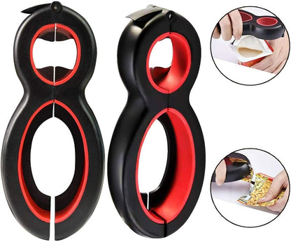 RoyaleGlow 6 in 1 Multi Opener for Easy Kitchen Access