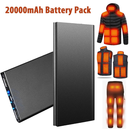 Royaleva 1X Rechargeable Battery Power Bank for Heated Jackets