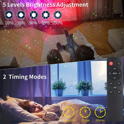 Royaleva Astronaut Projector Galaxy Starry Sky Night Light