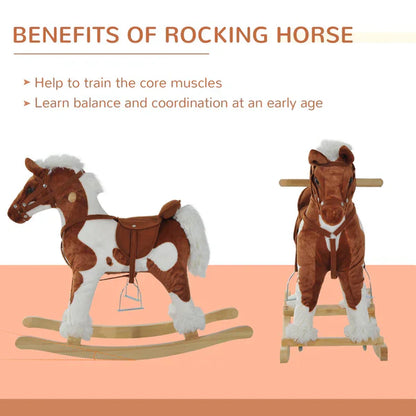 Royaleva Premium Rocking Horse For Toddlers - Durable Fun