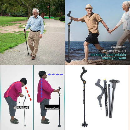 Luxora The Perfect Walking Stick for Seniors Adjustable Height