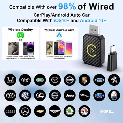 Luxora Wireless CarPlay Adapters for Seamless Connectivity