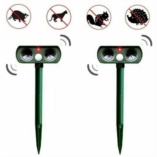 Rayvia Infrared Solar Powered Animal Pest Repeller Device