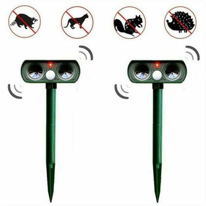 Rayvia Infrared Solar Powered Animal Pest Repeller Device
