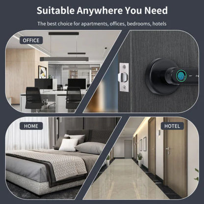 RoyaleGlow Fingerprint Smart Door Lock - Mobile App Control