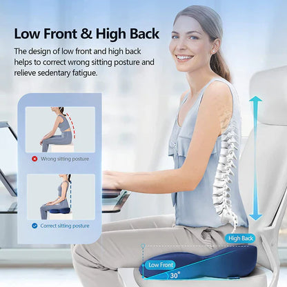 Royaleva Seat Cushion for Tailbone Pain and Pressure Relief