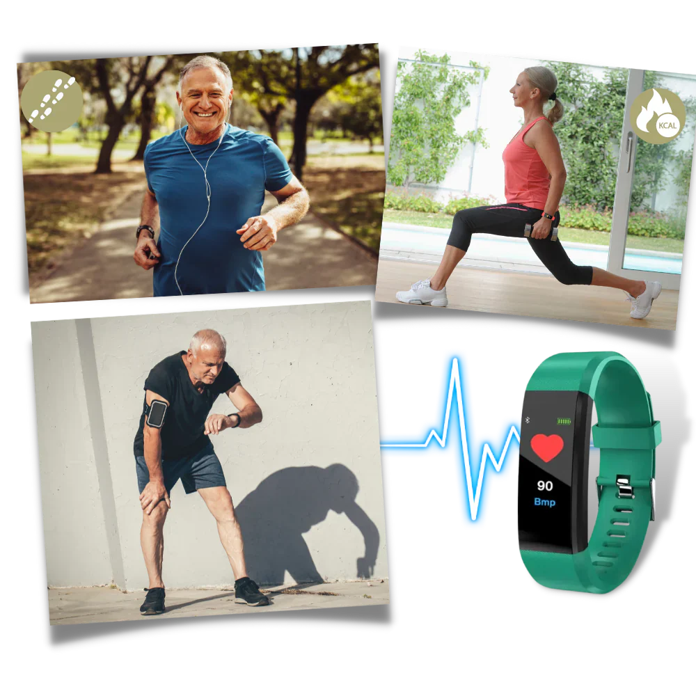 Luxora Senior Smartwatch with Health Tracking Features