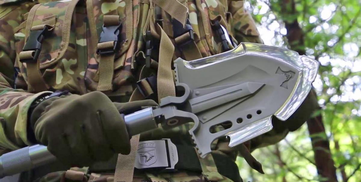 RoyaleGlow Indestructible Multi Function Survival Shovel