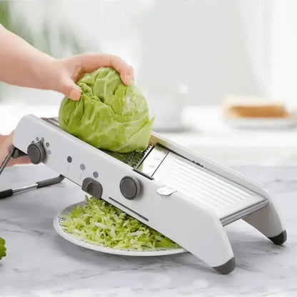 Royallure 18-in-1 Mandoline Chopper & Slicer – Adjustable Blades, Safe, Dishwasher-Safe