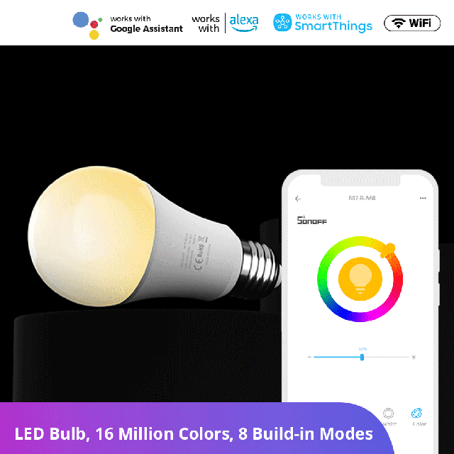 Luxora WIFI Led Smart Light Bulbs with 16 Million Colors