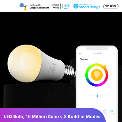 Luxora WIFI Led Smart Light Bulbs with 16 Million Colors