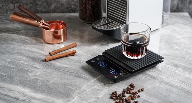 Luxora Coffee Scale With Timer for Accurate Brewing