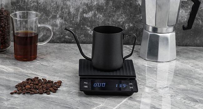 Luxora Coffee Scale With Timer for Accurate Brewing