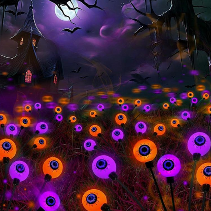Rayvia Solar Halloween Eyeball Lights LED Outdoor Waterproof Yard Decor