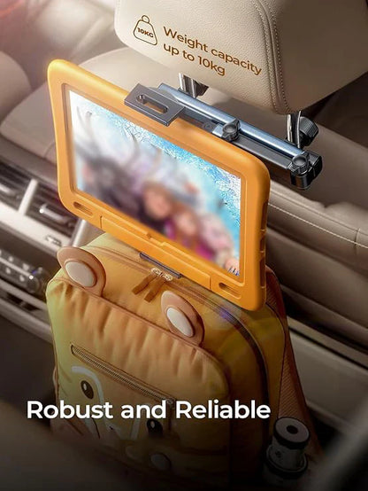 Luxora Tablet Holder for Car Headrest - 360° Rotation