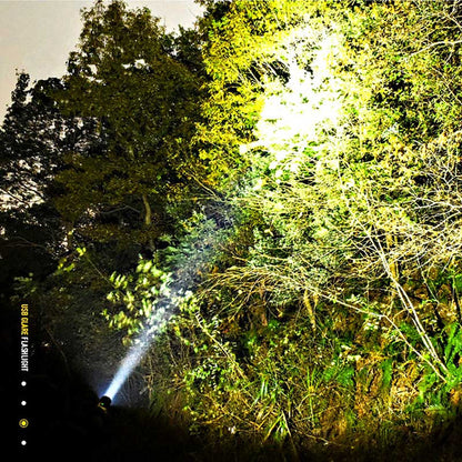 Royaleva USB Powerful Flashlight Torch with Telescopic Zoom