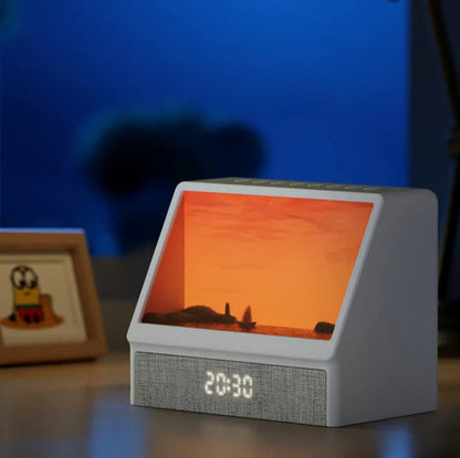 Royelux Sunrise Alarm Clock with Nature Sounds, Wake Up Light & Sleep Aid