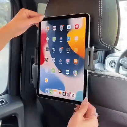 Luxora Tablet Holder for Car Headrest - 360° Rotation