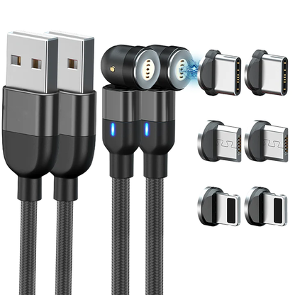 Royaleva Do-It-All Cable 3.0 - Charging Cable For iPhone Android and Type C