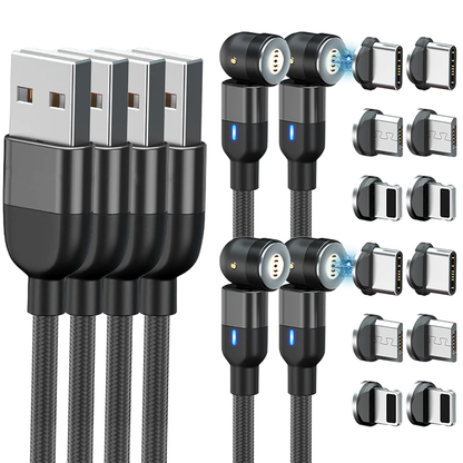 Royaleva Do-It-All Cable 3.0 - Charging Cable For iPhone Android and Type C
