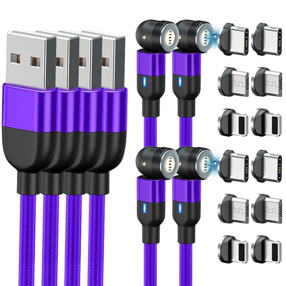 Royaleva Do-It-All Cable 3.0 - Charging Cable For iPhone Android and Type C