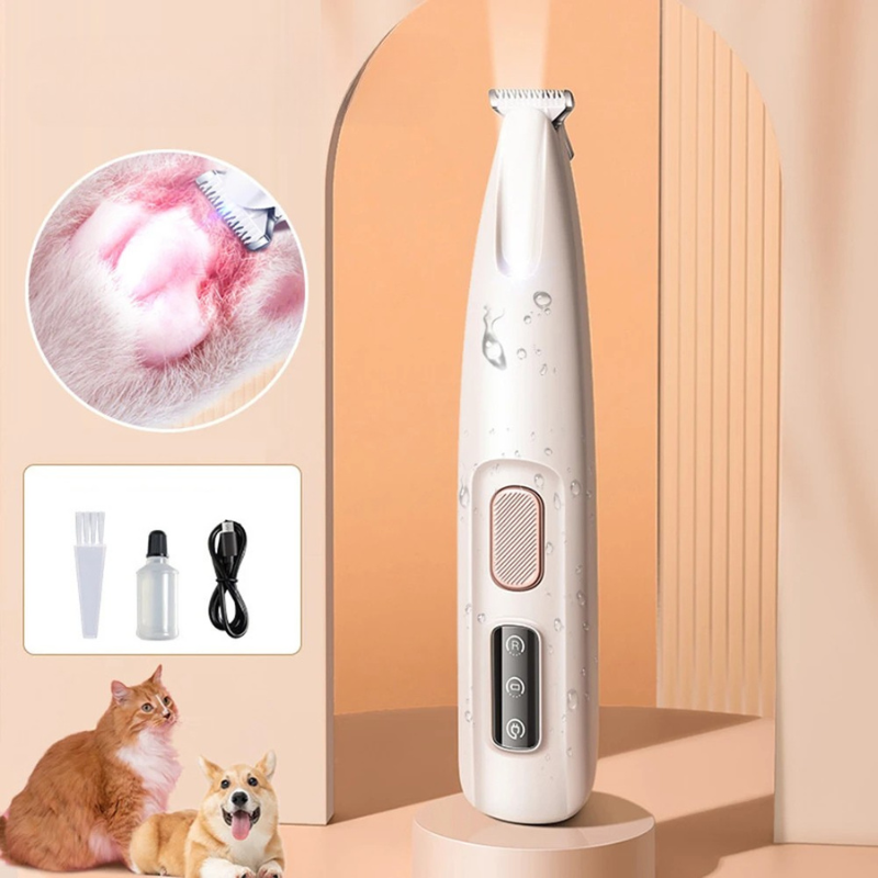 RoyaleGlow Portable Dog Paw Hair Trimmer for Easy Grooming