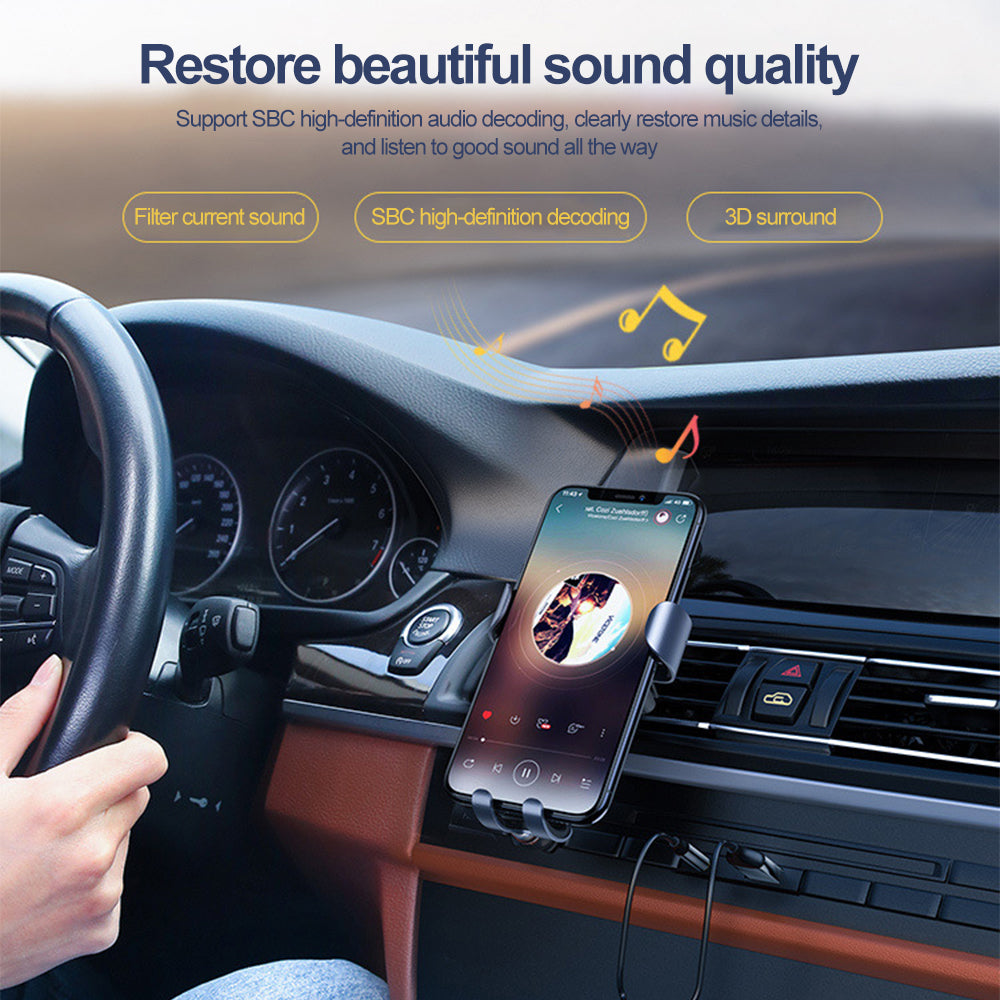 Luxora Bluetooth Aux Adapter for Wireless Car Audio Connection