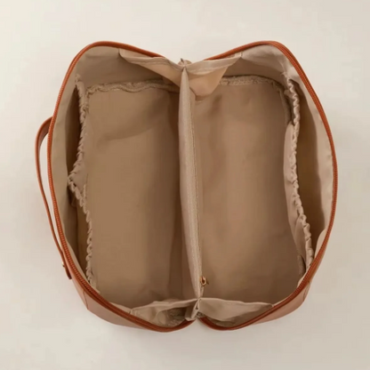 Luxora Travel Toiletry Bag for Women - Large Capacity Water-Resistant Makeup Organizer