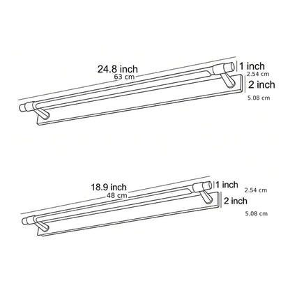 RoyaleGlow Modern LED Bathroom Vanity Light - Wall Mounted Ambient Lighting Fixture