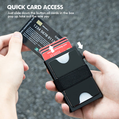 Royaleva RFID Wallet Card Holder Slim Design for Easy Access