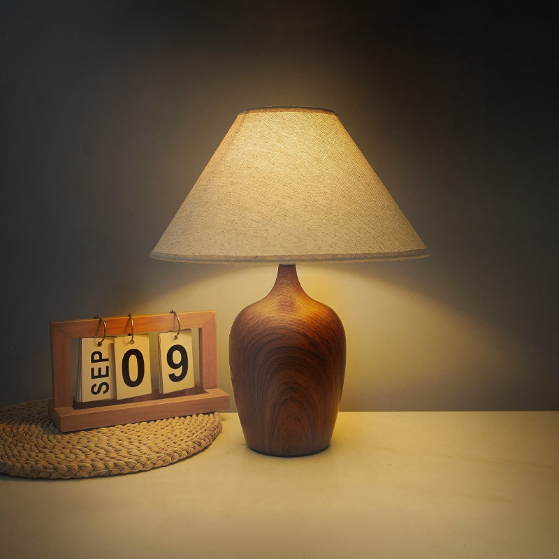 LuxRoyale Song-Vase Table Lamp Meiping-Inspired Minimalist Bedside Lamp For Calm Modern Spaces
