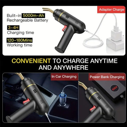 LuxRoyale Plastic Welder Gun with 200W Power and Kit