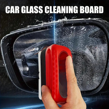 Luxora 2-Set Car Glass Cleaner With Ergonomic Brush
