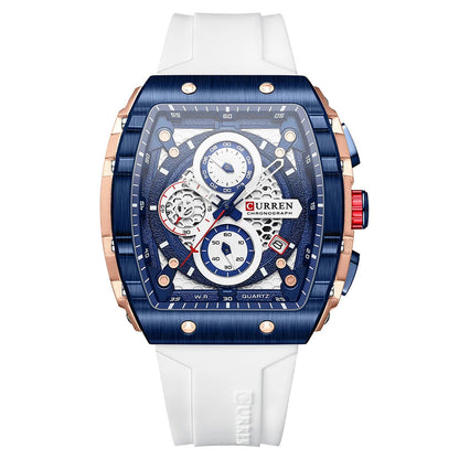 RoyaleGlow Apex Curren Chronograph Elegant Watch for Men