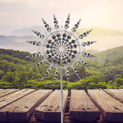 LuxRoyale New Anti-Rust Magical Metal Windmill Kinetic Spinners