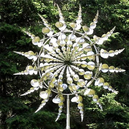 LuxRoyale New Anti-Rust Magical Metal Windmill Kinetic Spinners