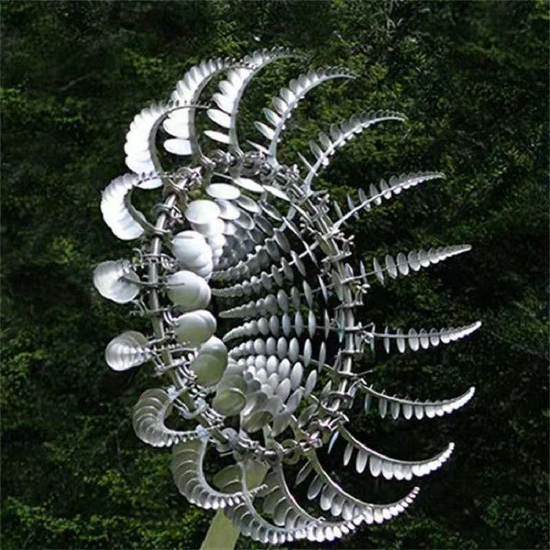LuxRoyale New Anti-Rust Magical Metal Windmill Kinetic Spinners