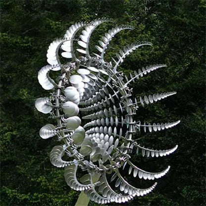 LuxRoyale New Anti-Rust Magical Metal Windmill Kinetic Spinners