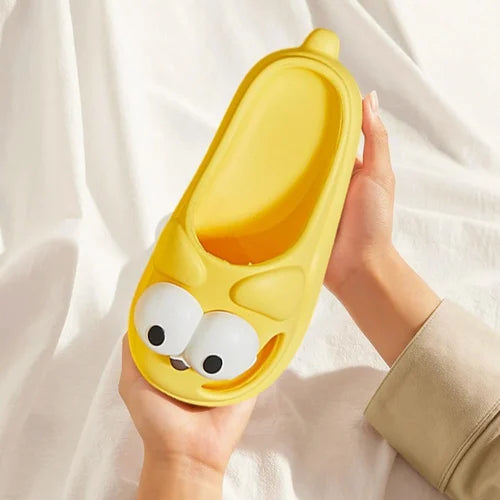 Royaleva Women's Cool Funny House Slippers Puppy Design